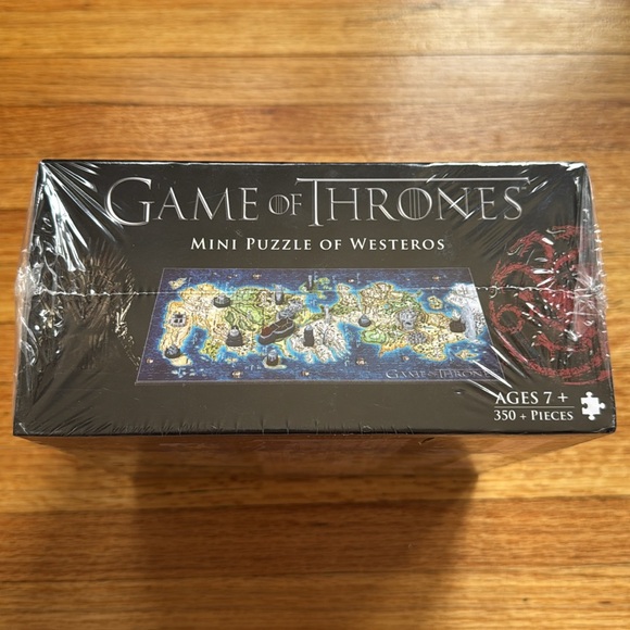 Game Of Thrones Mini Puzzle Of Westeros / New / 2016 / 350 Piece Jigsaw Puzzle - Picture 4 of 6